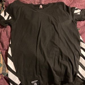 Black and white switch tshirt from rue21